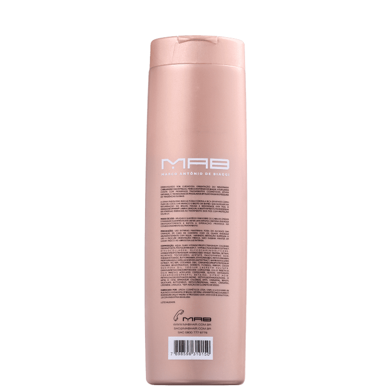 MAB Marco Antônio de Biaggi Blond Rescue - Shampoo 300ml
