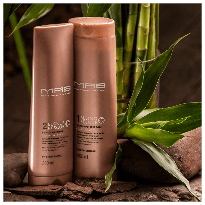MAB Marco Antônio de Biaggi Blond Rescue - Shampoo 300ml