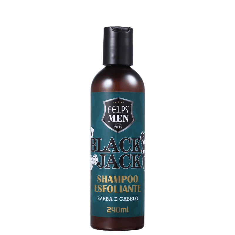 Felps Profissional Men Black Jack Esfoliante - Shampoo Multifuncional 240ml