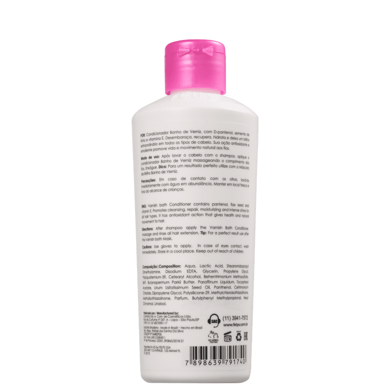 Felps Profissional Banho de Verniz - Condicionador 250ml