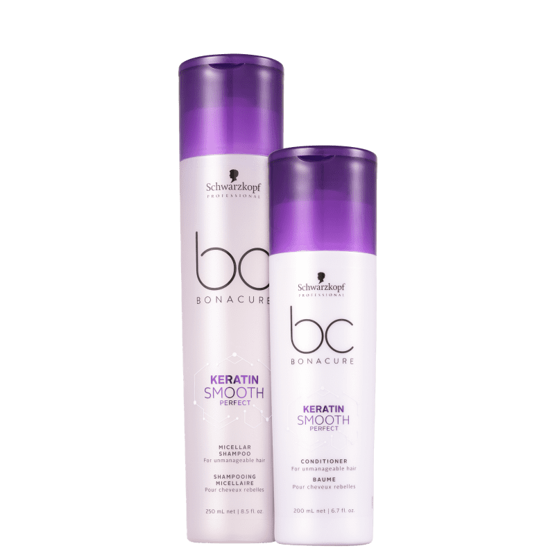 Kit Schwarzkopf Professional BC Bonacure Keratin Smooth Perfect Duo (2 Produtos)