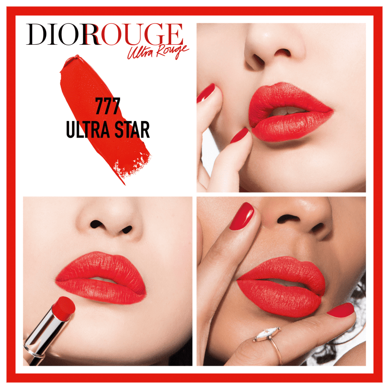 Dior Ultra Rouge 777 Ultra Star - Batom Semi-Matte 3,2g