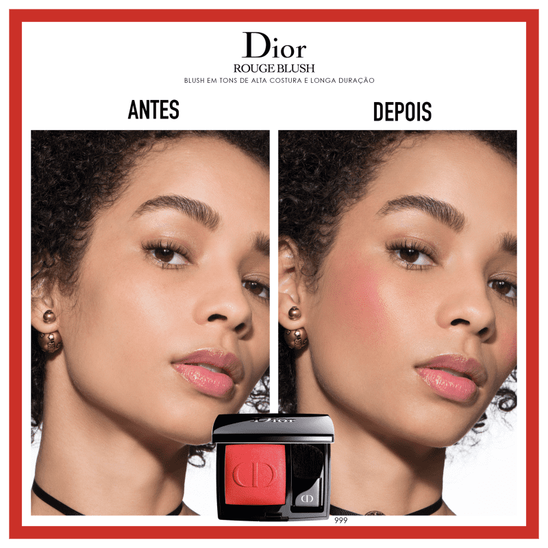 Blush Dior Diorskin Rouge Beleza na 