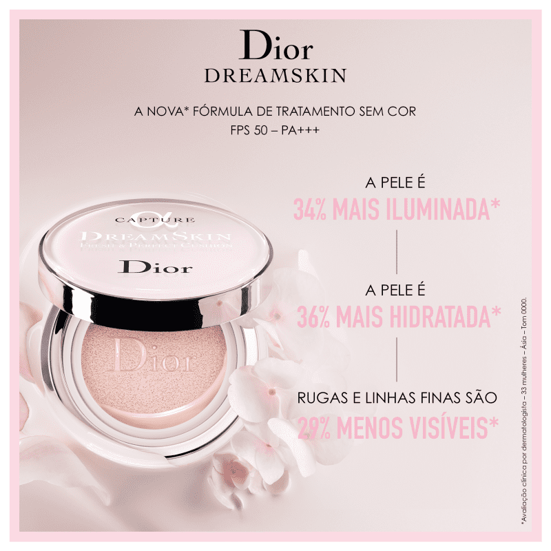 Dior Dreamskin Moist And Perfect Cushion 010 - Tratamento Anti-Idade 15g