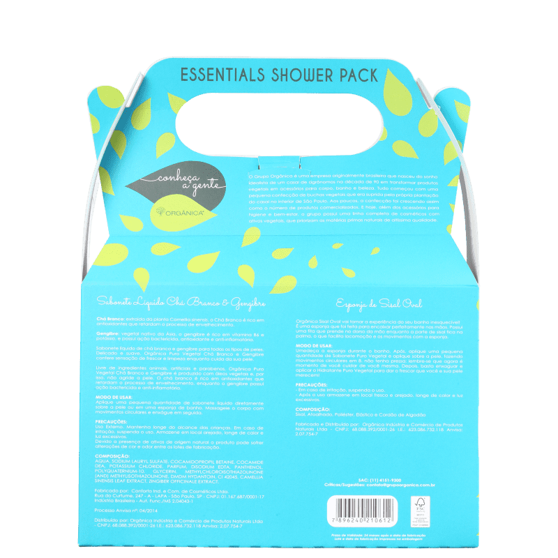 Kit Orgânica Shower (2 Produtos)