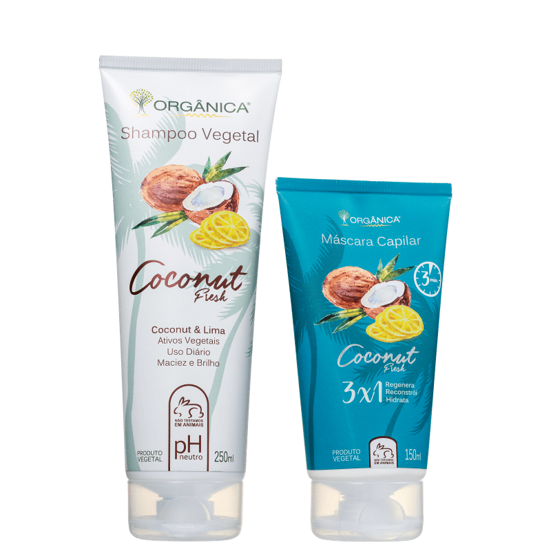 Kit Orgânica Coconut Fresh (2 Produtos)