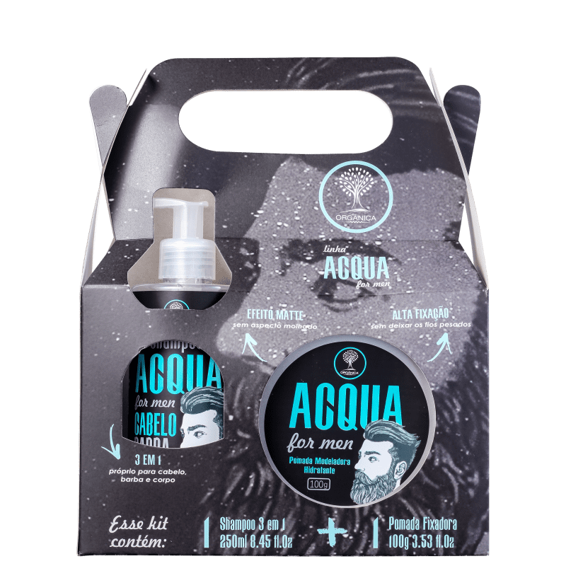 Kit Orgânica Beauty for Men (2 Produtos)