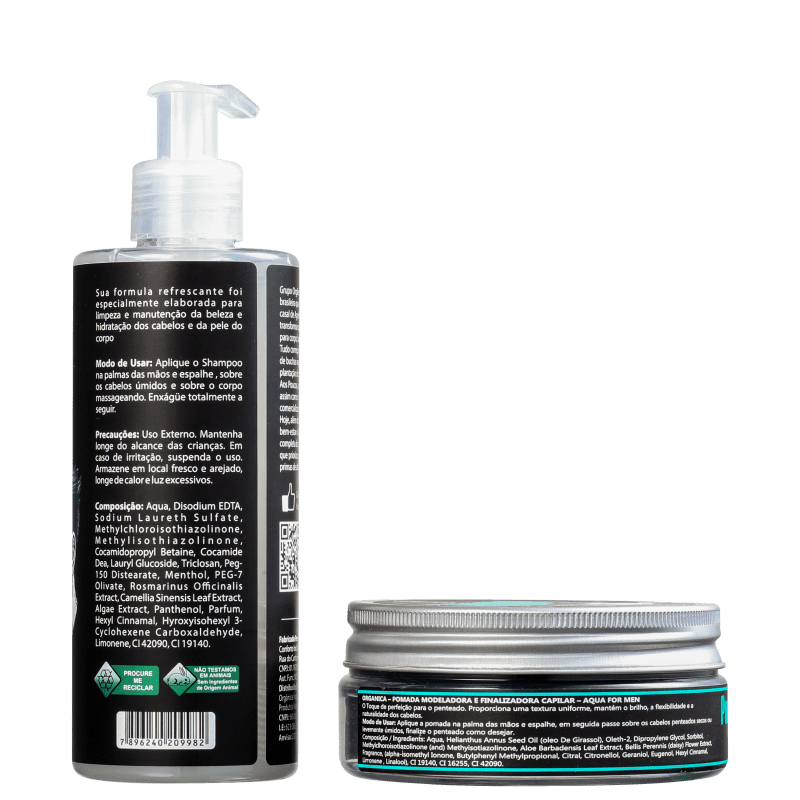 Kit Orgânica Beauty for Men (2 Produtos)