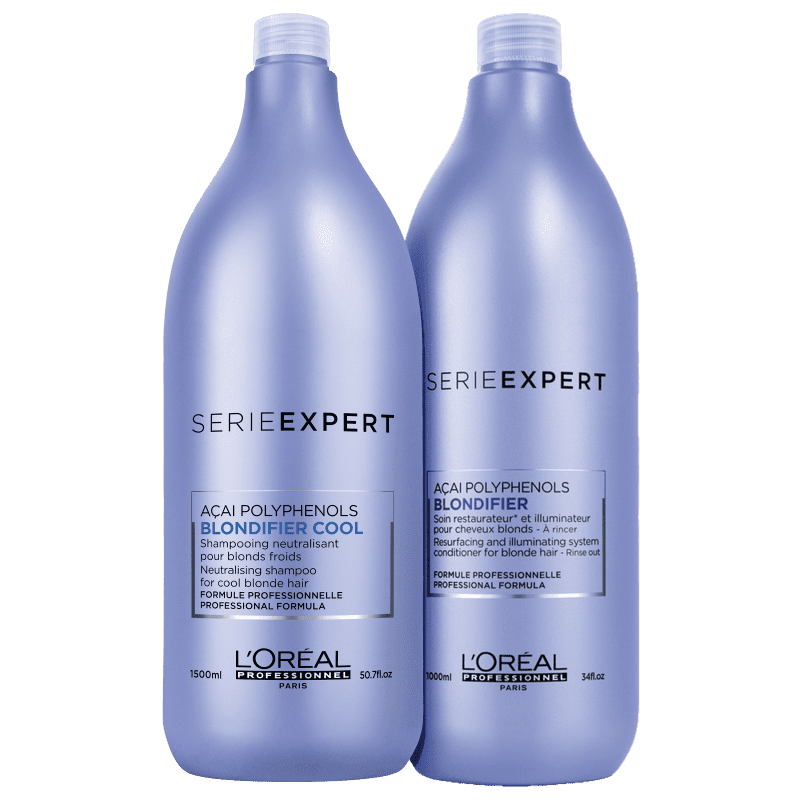 Kit L'Oréal Professionnel Serie Expert Blondifier Cool Salon Duo (2 Produtos)