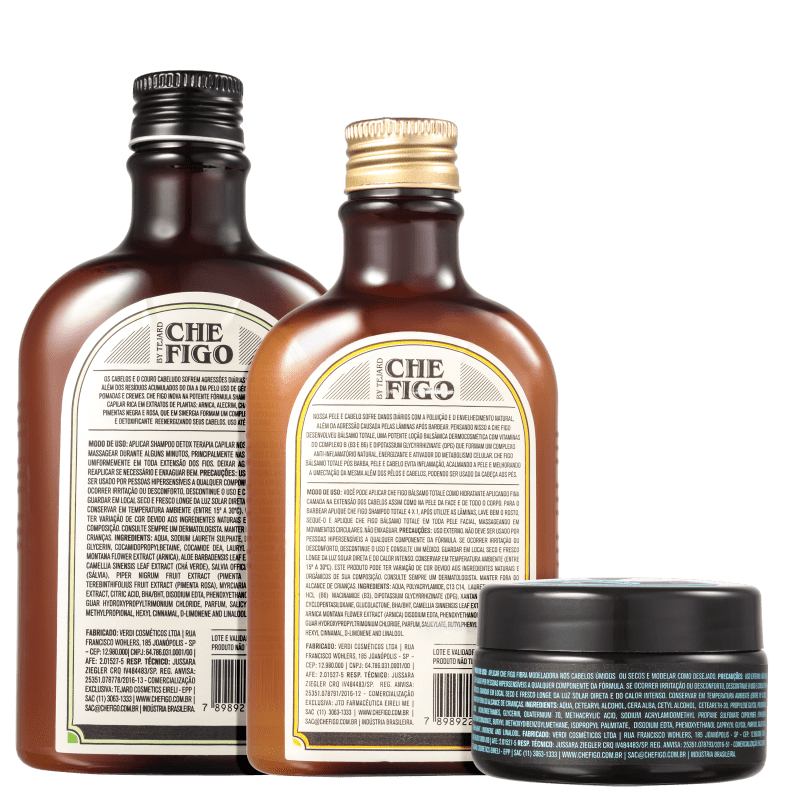 Kit Che Figo By Tejard Completo (3 Produtos)