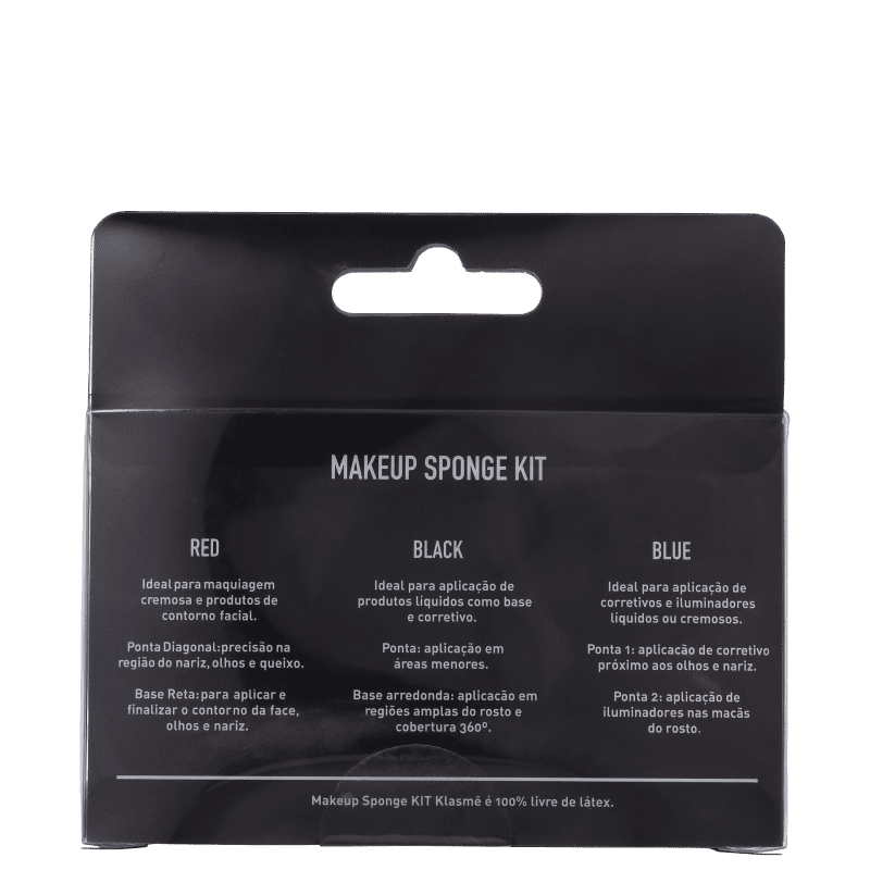 Kit Klasme Makeup Sponge (3 Unidades)