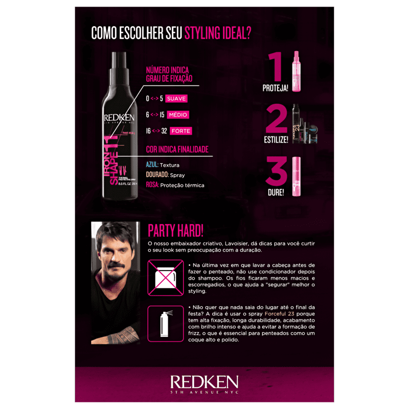 Redken Style Forceful 23 - Spray Fixador 70ml