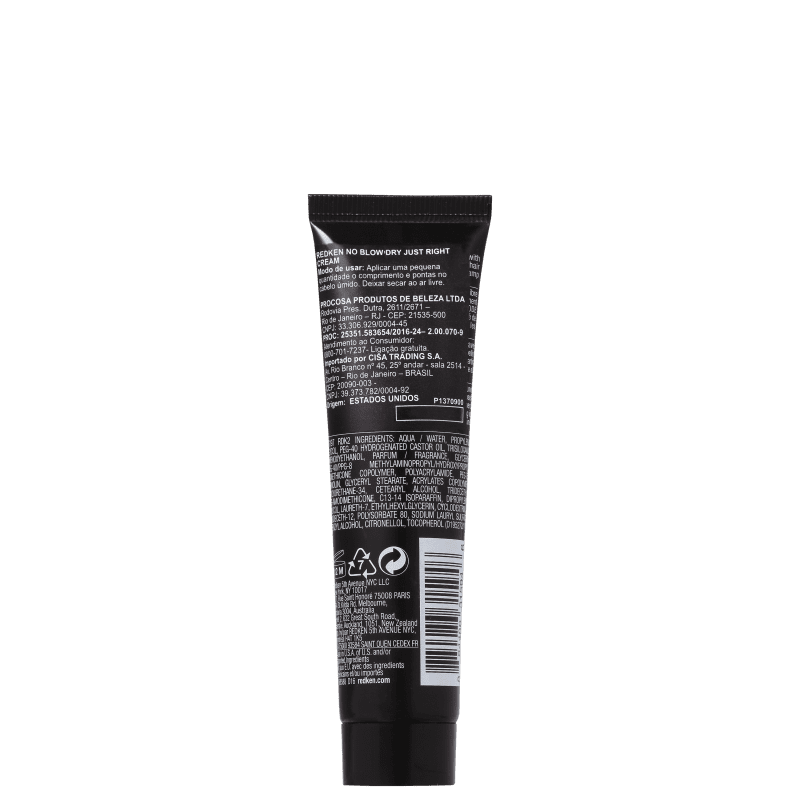 Redken No Blow Dry Just Right - Creme Acelerador de Secagem 30ml