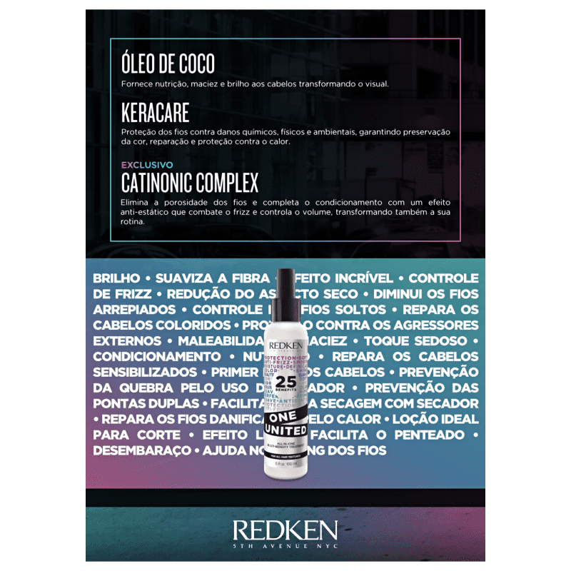 Redken One United 25 Benefits - Leave-in 30ml