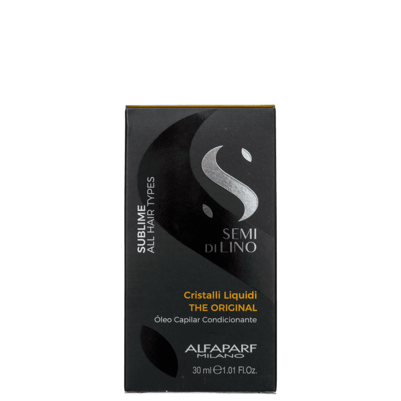 Alfaparf Semi Di Lino Sublime Cristalli Liquidi - Óleo Capilar 30ml
