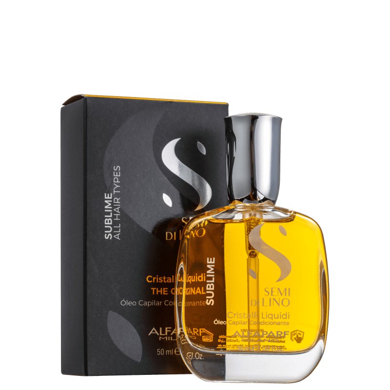 Alfaparf Semi Di Lino Sublime Cristalli Liquidi - Óleo Capilar 50ml