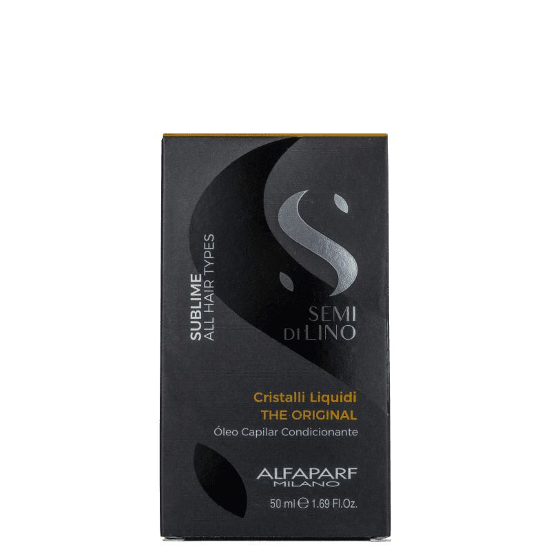 Alfaparf Semi Di Lino Sublime Cristalli Liquidi - Óleo Capilar 50ml