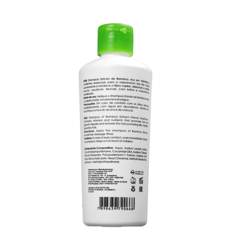 Felps Profissional Extrato de Bamboo - Shampoo 250ml