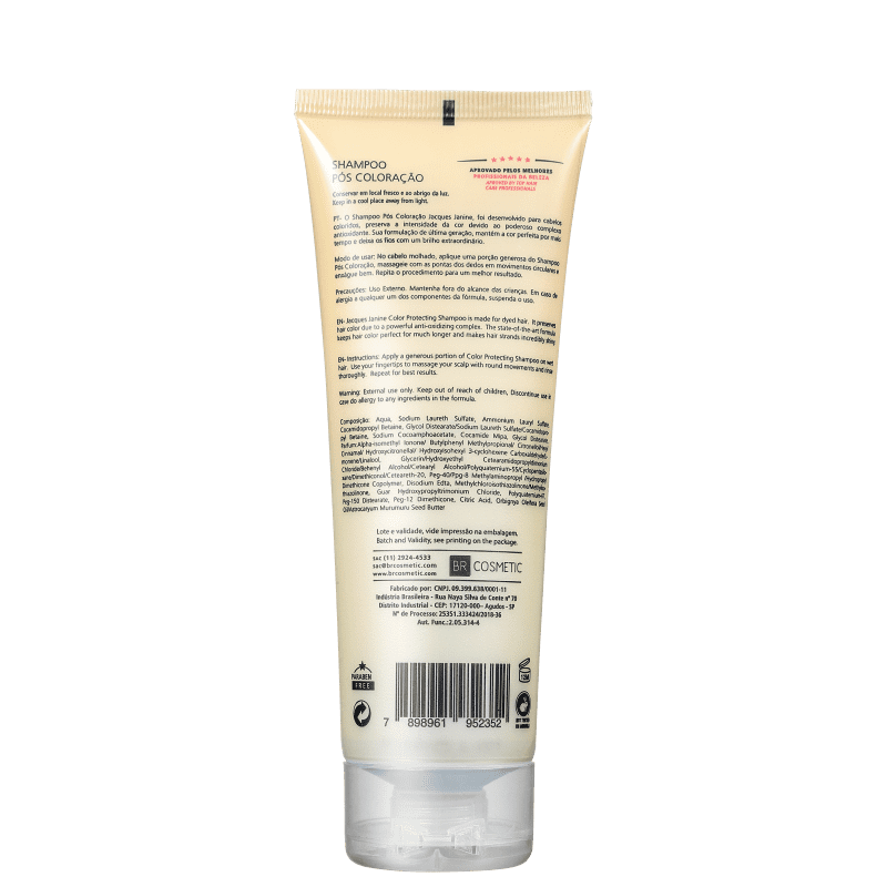 Jacques Janine Professionnel Pós-Coloração - Shampoo 240ml