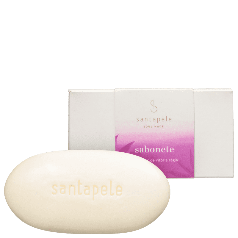 Santapele Açaí e Flor de Vitória-Régia - Sabonete em Barra 100g
