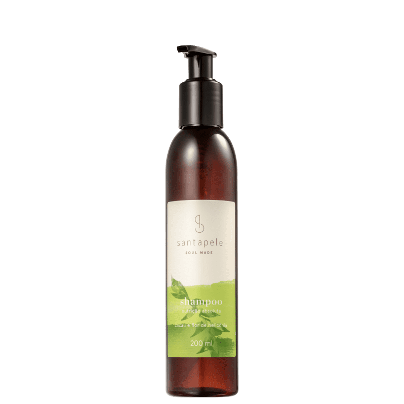 Santapele Cacau e Flor de Helicônia Nutrição Absoluta - Shampoo 200ml