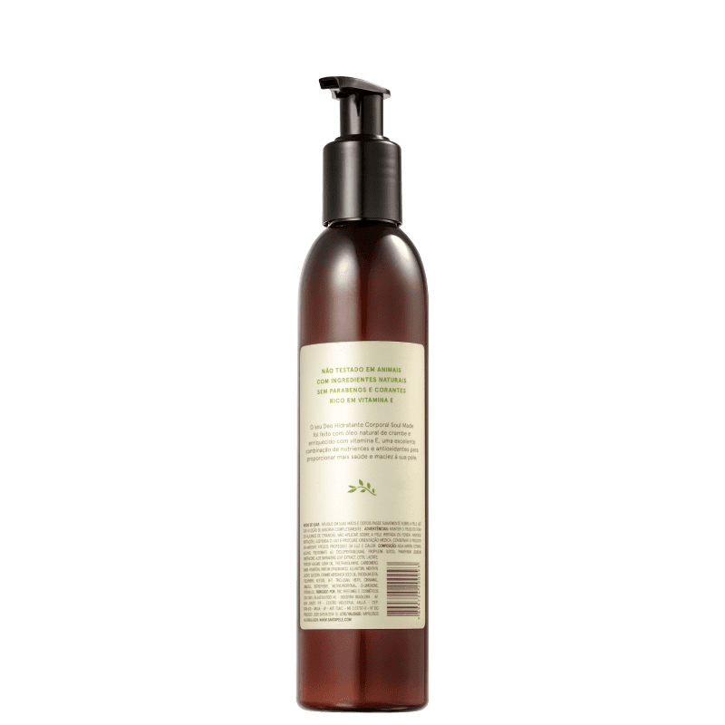 Santapele Cacau e Flor de Helicônia - Loção Hidratante Corporal 200ml