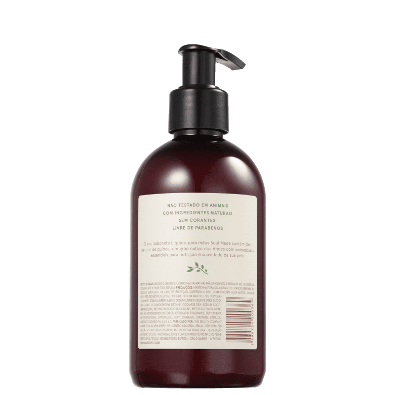 Santapele Cacau e Flor de Helicônia - Sabonete Líquido 250ml