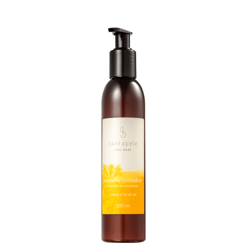 Santapele Ananás e Flor de Ipê Controle de Oleosidade - Condicionador 200ml