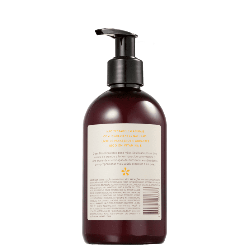Santapele Ananás e Flor de Ipê - Loção Hidratante para as Mãos 250ml