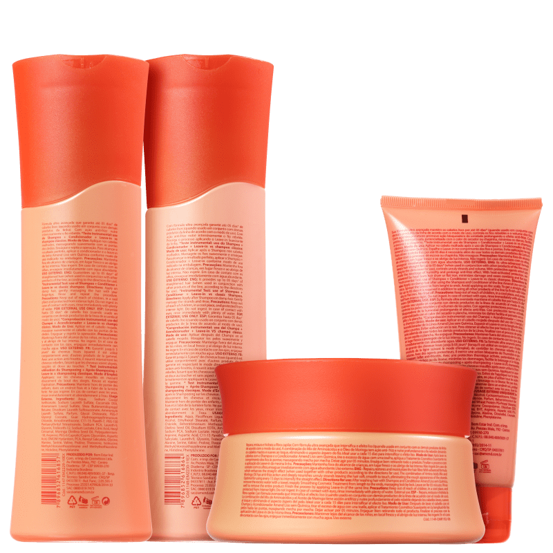 Kit Amend Liso Sem Química Full (4 Produtos)
