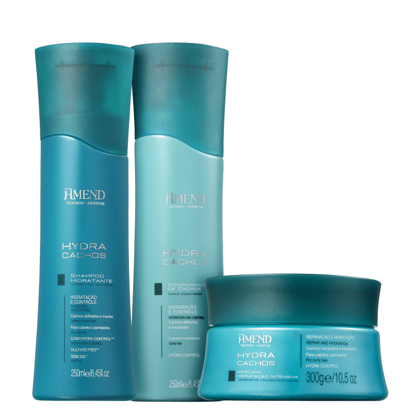 Kit Amend Hydra Cachos Trio (3 Produtos)