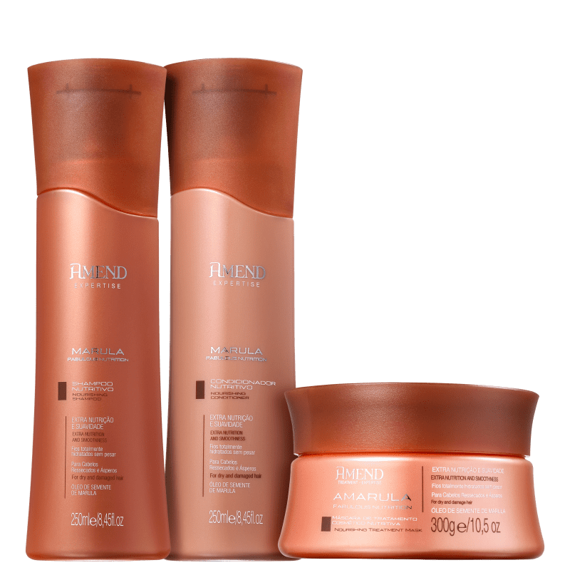 Kit Amend Marula Fabulous Nutrition Trio (3 Produtos)