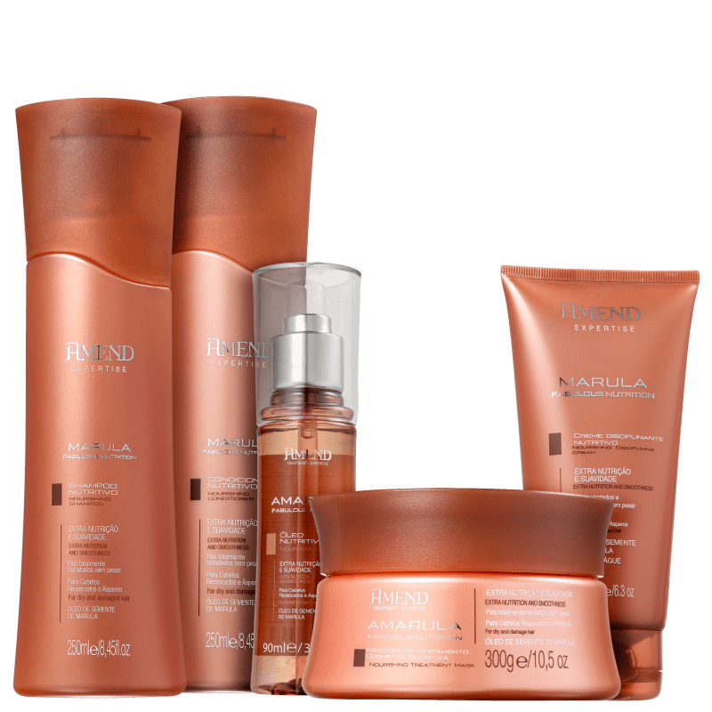 Kit Amend Marula Fabulous Nutrition Full (5 Produtos)