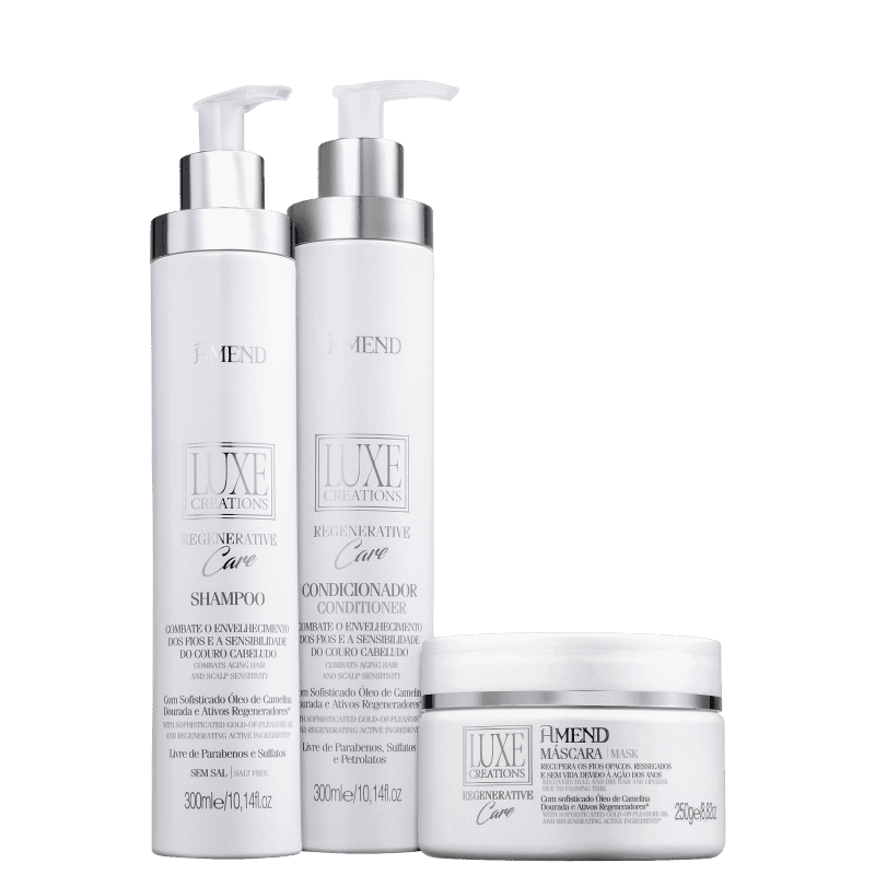 Kit Amend Luxe Creations Regenerative Care Trio (3 Produtos)
