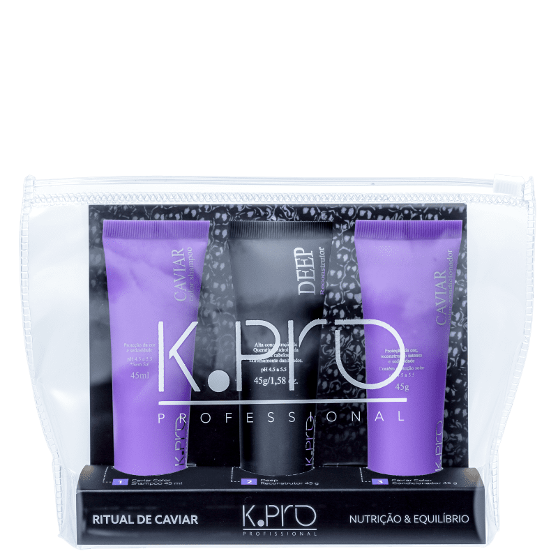 Kit K.Pro Ritual de Caviar (3 Produtos)