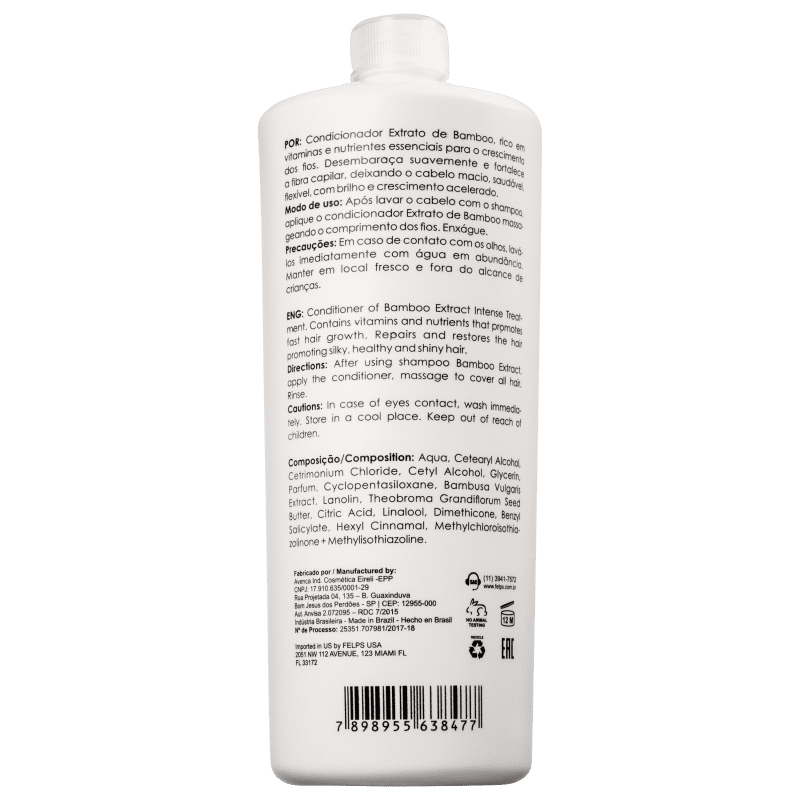 Felps Profissional Extrato de Bamboo - Condicionador 1000ml