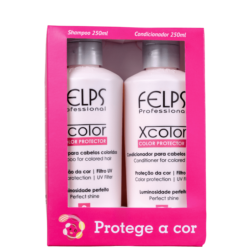 Kit Felps Profissional XColor Proteção da Cor Duo (2 Produtos)