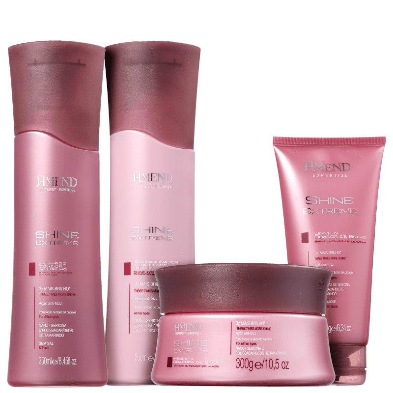 Kit Amend Shine Extreme Full (4 Produtos)