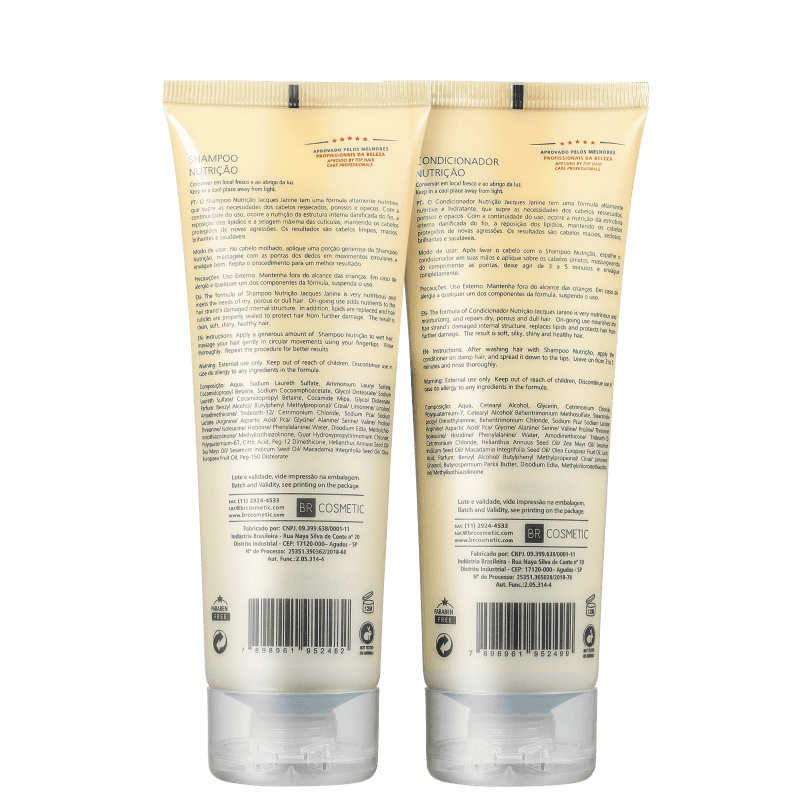 Kit Jacques Janine Professionnel Nutrição Duo (2 Produtos)