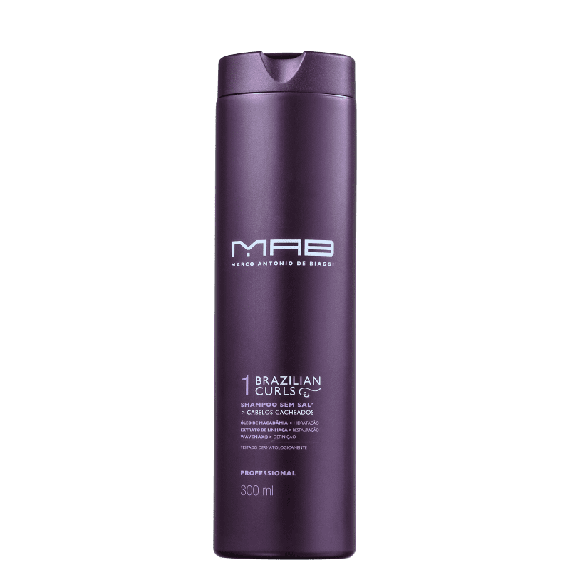 MAB Marco Antônio de Biaggi Brazilian Curls - Shampoo 300ml