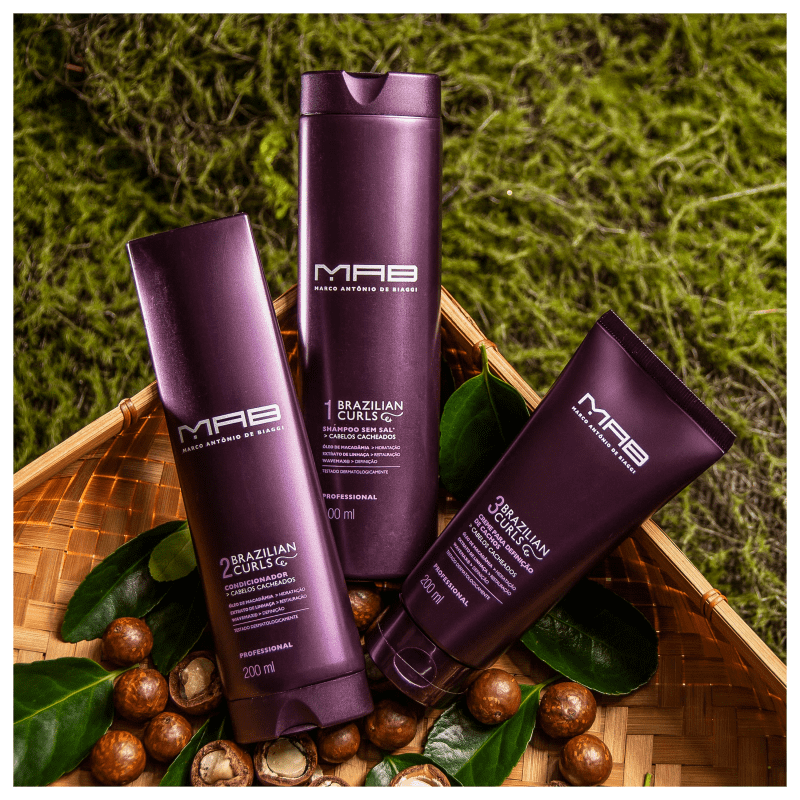 MAB Marco Antônio de Biaggi Brazilian Curls - Condicionador 200ml