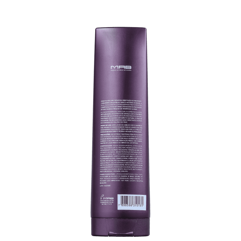 MAB Marco Antônio de Biaggi Brazilian Curls - Condicionador 200ml
