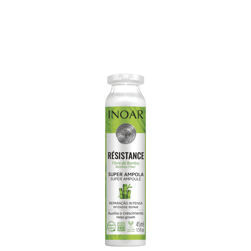 Inoar Résistance Fibra de Bambu - Ampola Capilar 45ml Menor preço em Inoar Résistance Fibra de Bambu - Ampola Capilar 45ml