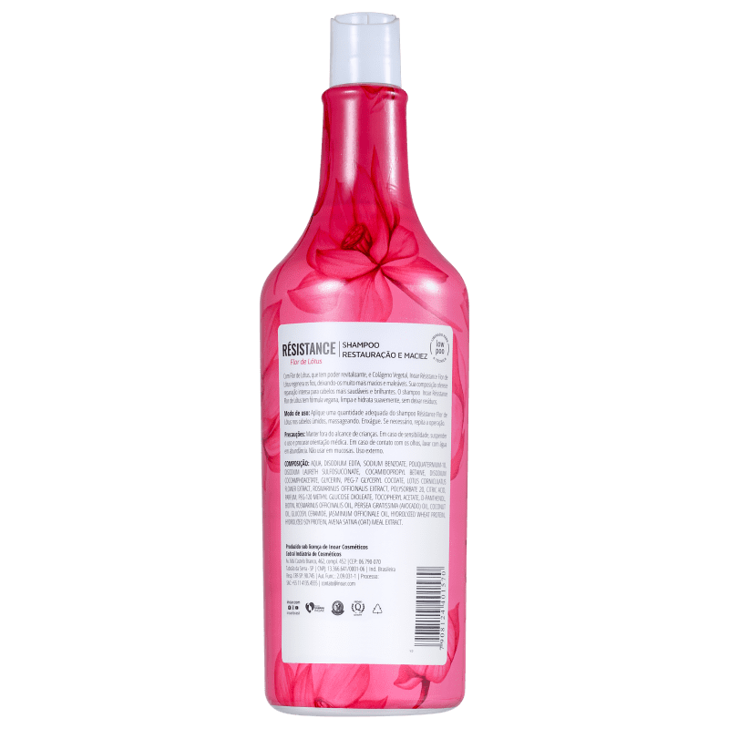 Inoar Résistance Flor de Lótus - Shampoo 1000ml