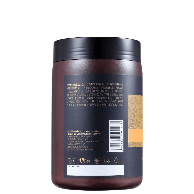 Inoar Coleção Blends - Máscara Capilar 1000g