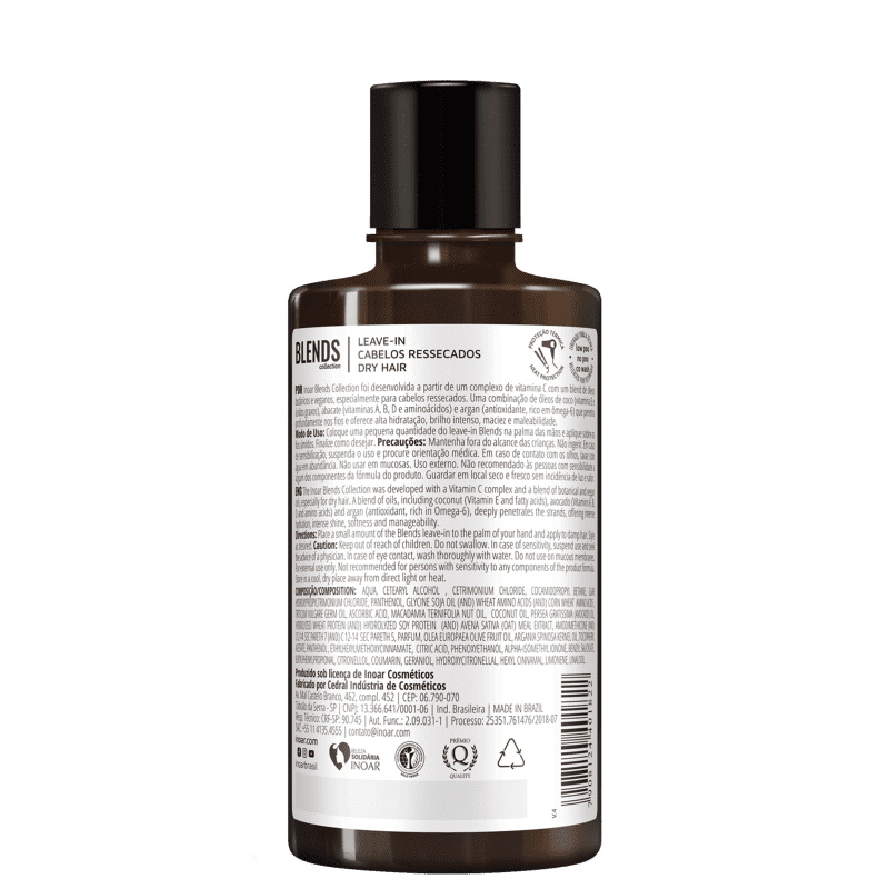 Inoar Coleção Blends - Leave-in 300ml