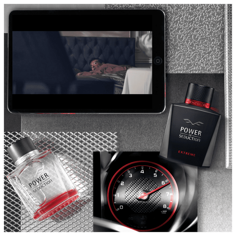 Power of Seduction Extreme Antonio Banderas Eau de Toilette - Perfume Masculino 100ml