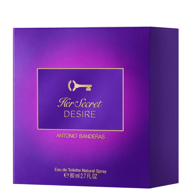 Her Secret Desire Antonio Banderas Eau de Toilette - Perfume Feminino 80ml