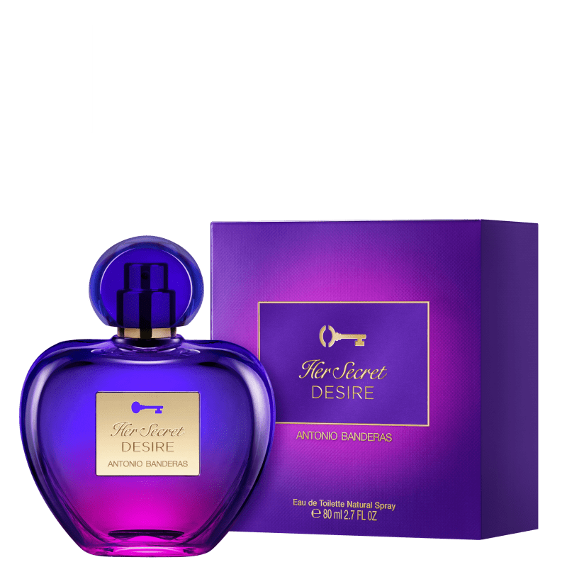 Her Secret Desire Antonio Banderas Eau de Toilette - Perfume Feminino 80ml