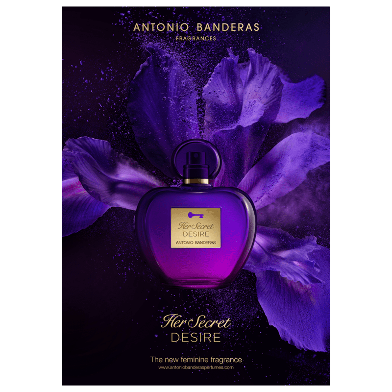 Her Secret Desire Antonio Banderas Eau de Toilette - Perfume Feminino 80ml